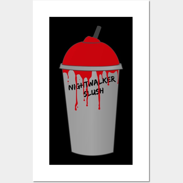 Nightwalker Slush Vampire Drink Wall Art by AngelFlame